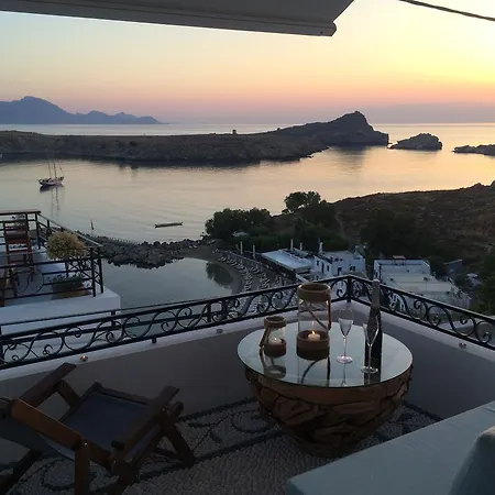 Lindos Shore Superior Studio (Adults Only) Exterior foto